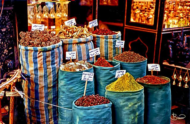 spices.tif - Tent Makers Bazaar, Cairo